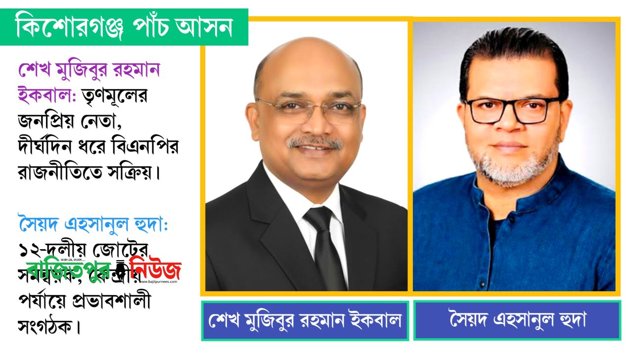 কিশোরগঞ্জ-৫ আসনে কে পাচ্ছেন বিএনপির মনোনয়ন? 